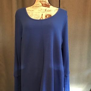 Cheryl Burke waffle knit tunic
